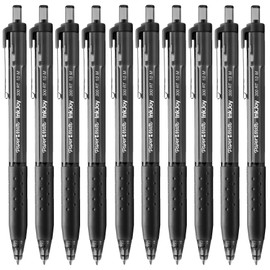 Paper Mate InkJoy 300RT Retractable Ballpoint Pens | Medium Point | Black Ink | Pack of 10