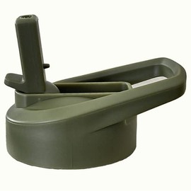 Water Bottle Lid Replacement for Battle Bottle - Straw Lid Tops for 32 oz, 40 oz, and 64 oz Wide Mouth Vacuum Sealed Water Bottles by Iron InfideI (Green)