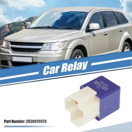 X AUTOHAUX 4 Pin Solenoid Relay No.2830010020 12VDC 40A Starter Relay Loop Lug Relay Assembly Fits Toy ota MR2 1985-1989 Toy ota MR2 1991-1995