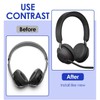 Replacement Ear Pads for Elite 45h Soft Leather Foam Ear
