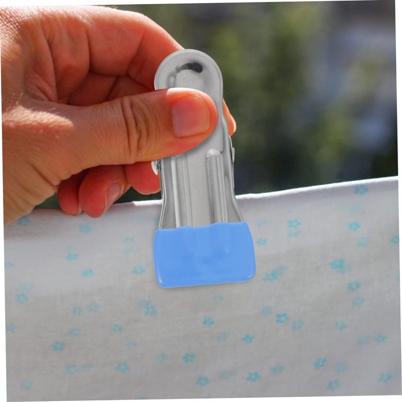 FUNOMOCYA 30pcs Pool Cover Clips Non- Windproof Clamps for Above
