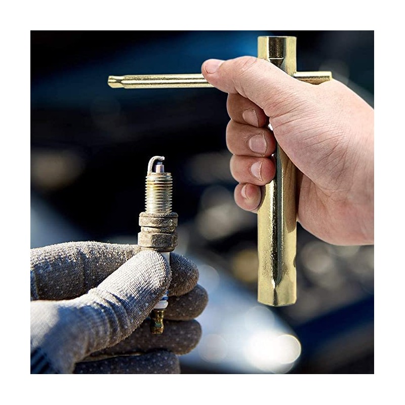 Young Wolf Dual Ended 16mm 18mm Ignition Spark Plug Spanner