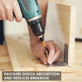 Impact Hex Head Allen Wrench Drill Bit Set 10 PCS(British System),CNC Machined Tips with Magnetism,Impact Screwdriver Driver Bits S2 Steel 50mm Length Magnetic Allen Wrench