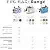 FifthStart Multipurpose Peg Bag - Heavy Duty & Waterproof -