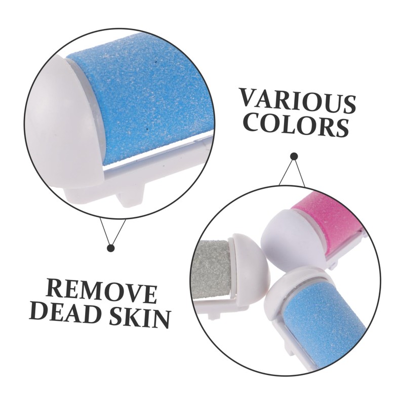 FOMIYES 12pcs Electric Foot File Replacement Roller for Smooth Feet