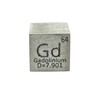 Element Specimen Gadolinium Gd (0.4 inch (10 mm) Cube, Engraved