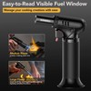 Sondiko Butane Torch Lighter with Visible Fuel Window, Refillable Soldering