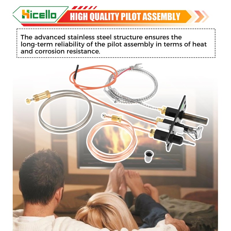Hicello 4021-736/737 Pilot Assembly Repair Kit – Universal Replacement for