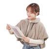 Afindern Wearable Blanket Shoulder Pad Cold Protection Fluffy Lightweight Warm