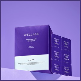 Wellage Capsule Ampoule Season 3 6 servings Real Hyaluronic Freeze-dried Hyaluronic Acid / 웰라쥬 캡슐 앰플 시즌3 6회분 리얼 히알루로닉 동결건조 히알루론산