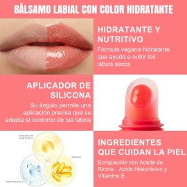 Brillos De Labios Hidratante Lipgloss Protección Solar 15ml