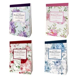 400 PCS Vintage Scrapbook Aesthetic Paper Flower Series Decorative Papers Kit for Journals Planners Embellishment Collage Album Crafter Gifts Notebook Cottagecore Picture Frames