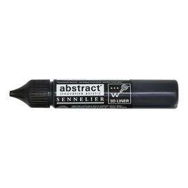 Sennelier Abstract Acrylic 3D Liner 27ml (Mars Black)
