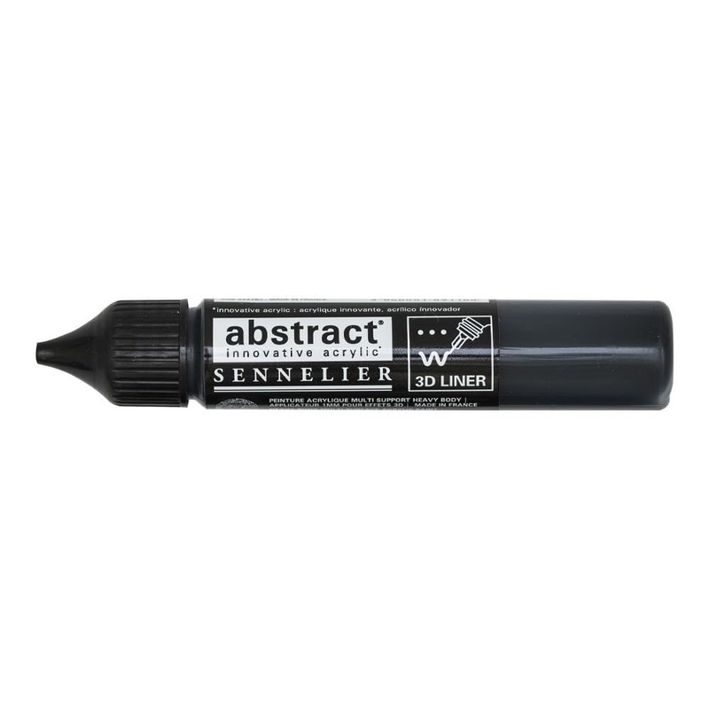 Sennelier Abstract Acrylic 3D Liner 27ml (Mars Black)