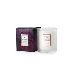Voluspa Santiago Huckelberry Boxed Scalloped Candle 6.2 oz