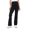 Jonah Rib Flare Pant Black - M