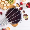 15pcs 9.6 Inch Fondue Sticks Stainless Steel Barbecue Fruit Dessert