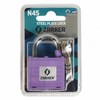 Color Zaker Steel Plate Padlock N45 Dial Lock Auxiliary Locking Device