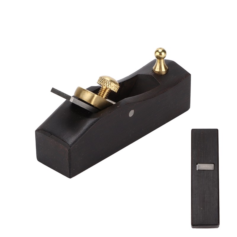 Violin Thumb Planer Glossy Ebony Brass Small Production Tool Portable