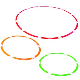 PGA TOUR Tee-Up 3-Piece Set, Ring, Multicolor Rings, Use for Chipping and Putting Training, Junior Golf Training Rings