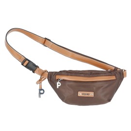 Picard Sonja Women's Belt Bag Made of Nylon Medium with Zip Belt Bag Everyday Going Out, coffee