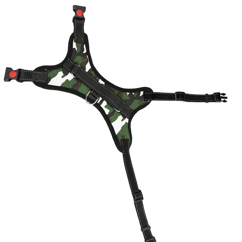 No-Pull Dog Harness, Adjustable Outdoor Pet Vest, Reflective Oxford Material,