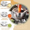 Mixing Bowls with Airtight Lids Set, 26PCS Stainless Steel Khaki