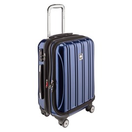 DELSEY Paris Helium Aero Hardside Expandable Luggage with Spinner Wheels, Blue Cobalt, Carry-On 19 Inch