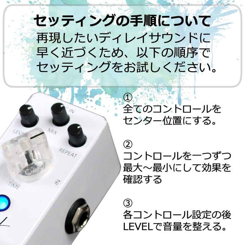 RevoL Effects EDL-01 Glorious Delay Effector Delay