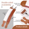 ZORZA 1Pcs Dual-Sided Leather Sharpening Straps Professional Barber Leather Strap
