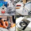 4 PCS Bobbin Cases with 25 Sewing Machine Bobbins with