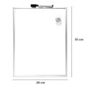 Raylu Paper® - Small Magnetic Whiteboard with Aluminium Frame for