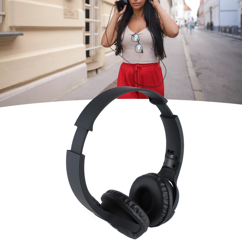 Wireless Bluetooth Headset HiFi Stereo Deep Bass Bluetooth Over Ear