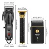 HIENA PRO Hair Clippers for Men Professional, Cordless Barber Clipper
