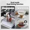 MHW-3BOMEBR Espresso Scale with Auto Timer, Rechargeable Coffee Scale for