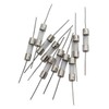 Tegg 10pcs 5x20mm Glass Cartridge Axial Lead Fuse Resistor Insurance
