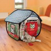 KONG PlaySpaces Bungalow Cat Hideaway - Hide and Seek Collapsible