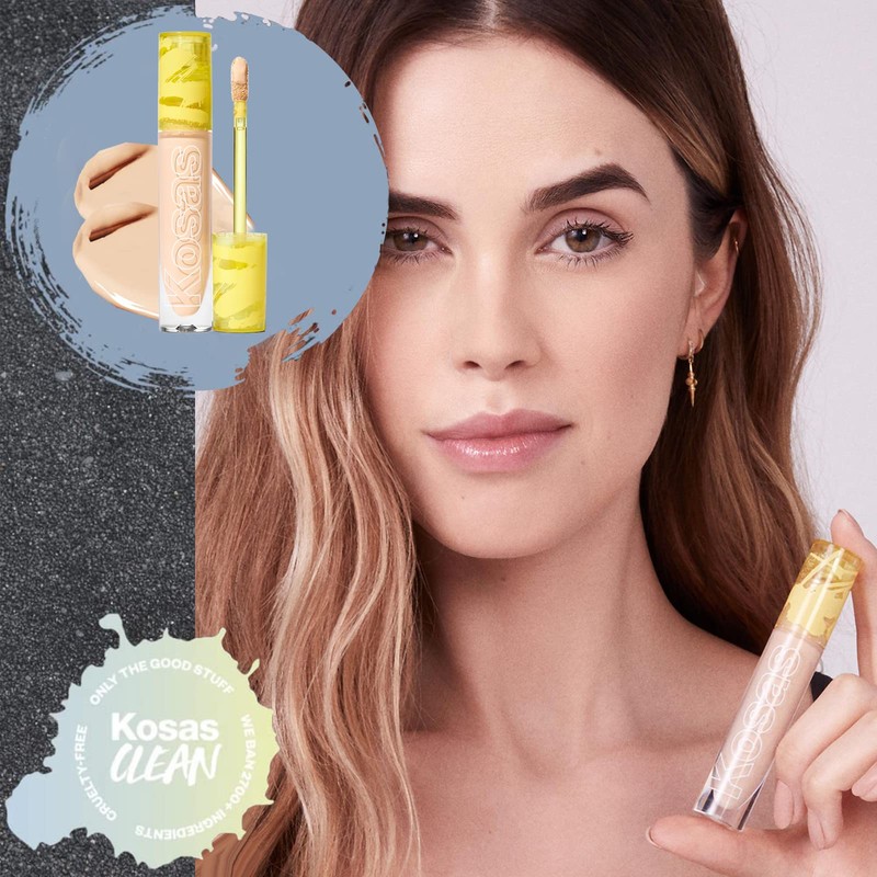 Kosas Revealer Concealer - Medium Coverage Makeup, Conceals Dark Circles