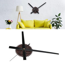Creative Wall Clock, DIY Wall Clock Frameless Design 3D Decorative Effect Silent Movement Floating Clock for Window Wardrobes 10.5cm Dia