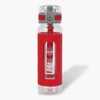 RB Leipzig Water Bottle - Arrow - Transparent/Red 0.6 L