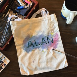 GiftExpress Pack of 26 Canvas Tote Bag Bulk, Cotton Totes for Embroidery, Crafting , DIY Projects, Bridesmaids Totes, Reusable Grocery Shopping Bags, 13 x 11 Inch(26 Pack)