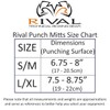 RIVAL Boxing RPM10 2.0 Intelli-Shock Punch Mitts - Bigger Punching