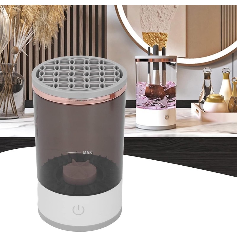 Máquina Limpiadora de Brochas de Maquillaje, Máquina Giratoria Automática de