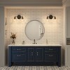 VONLUCE Bathroom Light Fixtures, 2-Light Bathroom Vanity Light with Globe