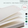 EMSHOI 400 Pages Notebook B5 - Large Lined Journal 100GSM