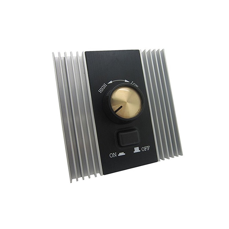 Dayton Speed Control, Adjustable, Rotary, 120V, 12A - 22PP74