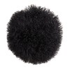SARO LIFESTYLE Mongolian Lamb Fur Poly Filled Throw Pillow