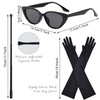 Horolam 6PCS 1920s Accessories, Holly Golightly Costume 20s Accessories Pearl