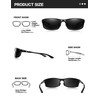 BIRCEN Polarized Mens Sunglasses: UV Protection Sports Shades for Men