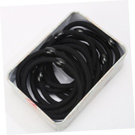 NOLITOY 8Pcs Elastic Ponytail Holders Thick Hair Ties Durable Hair Accessories for Women and Black Hair Bands for Everyday Wear and All Occasions